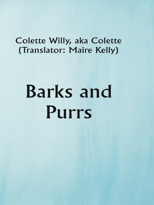 cover image of Barks and Purrs